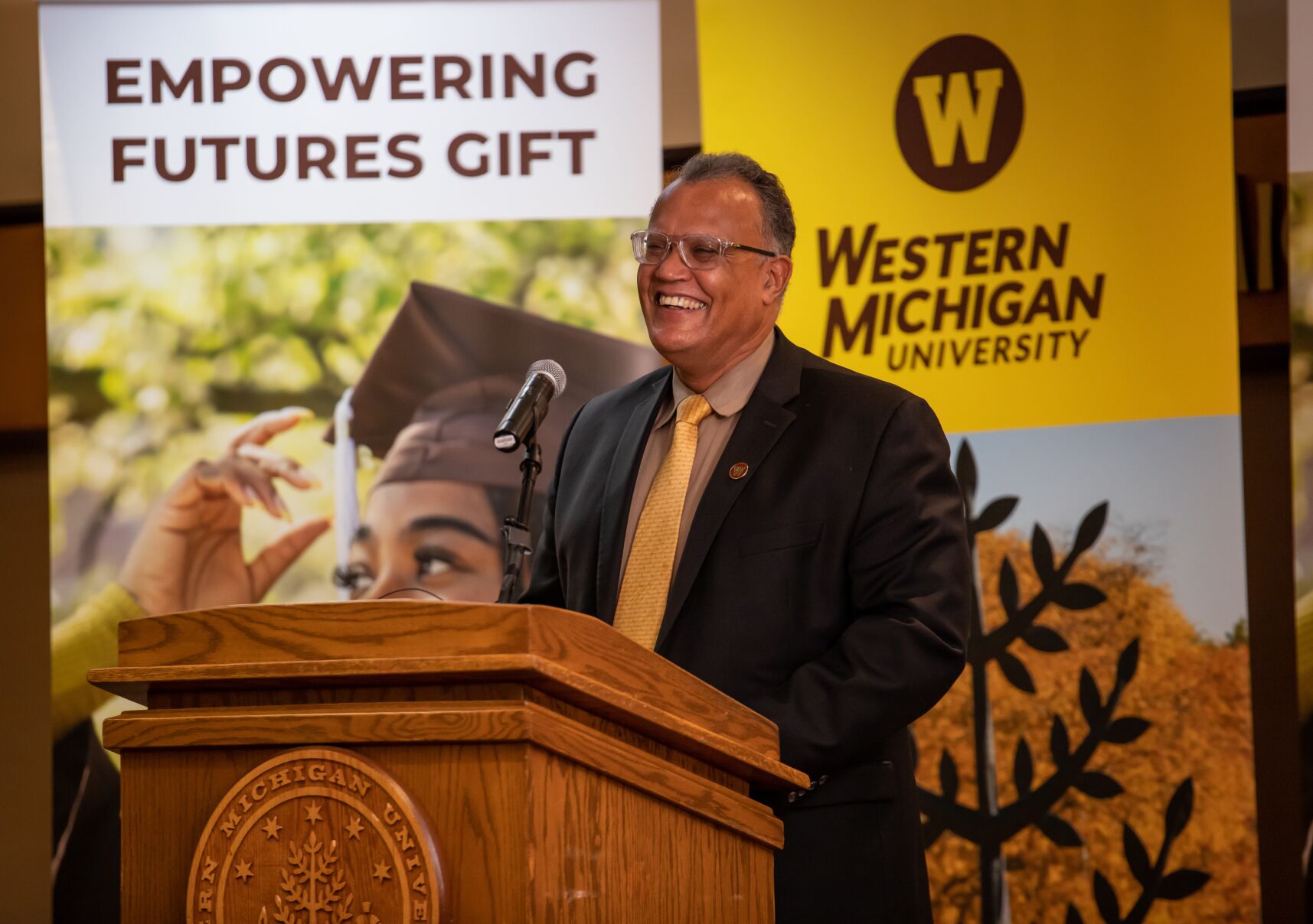 President Montgomery Empowering Futures Gift